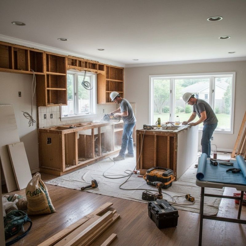 Local Remodeling pros at work